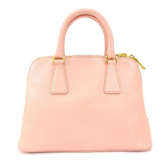 Prada Saffiano Leather Handbag Pink - Picture 3 of 9